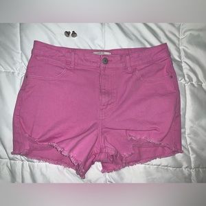 Wrangler Barbie pink short shorts